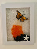 Monarch Butterfly Following the Path - 5" x 7" | Beach Vibe