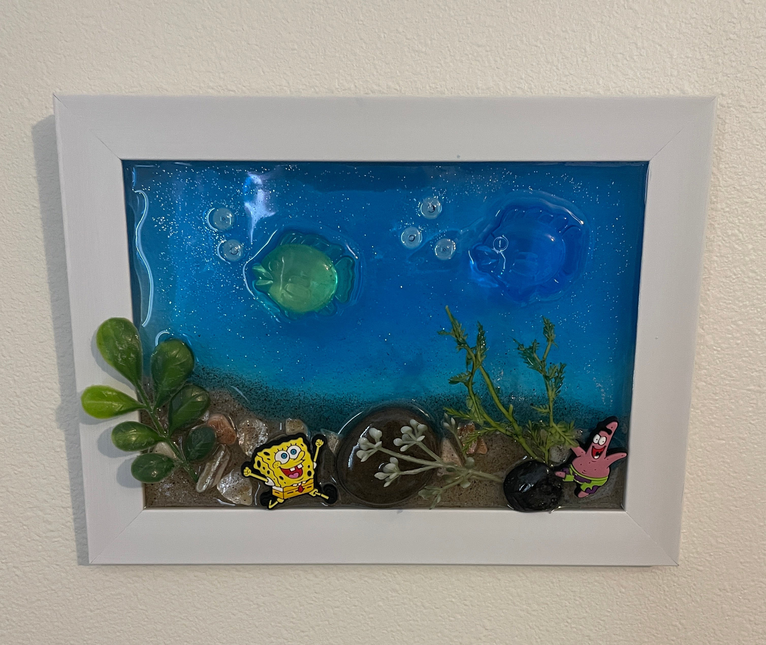 SpongeBob SquarePants Art | 5x7 Kids Wall Decor