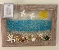 Lucky Turtle Charm - Inspirational Beach Note attached (4" x 6") | Beach Vibe