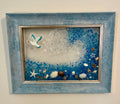 Ocean Wave with Seagull Flying By - 5" x 7"