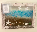 Lucky Turtle Charm with Starfish- Inspirational Beach Note attached (4" x 6") | Beach Vibe